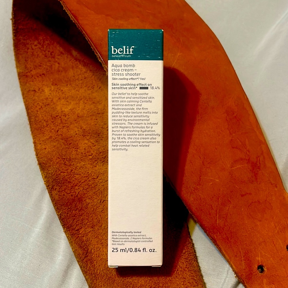 Belif cica cream-stress shooter